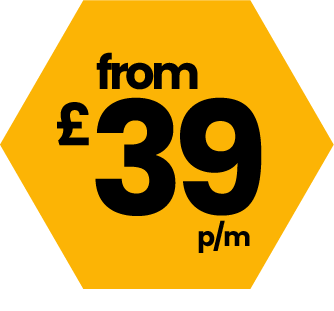 From £39 per month